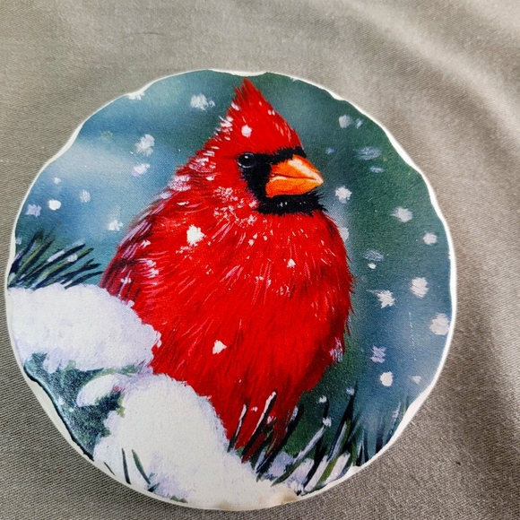 Set of 4 Backyard of Birds Stone Coasters - Picture 6 of 6